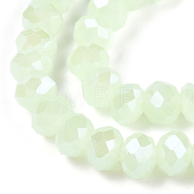 Electroplate Glass Beads Strands EGLA-A034-J6mm-A05-1-1