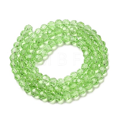 Transparent Glass Beads EGLA-A035-T4mm-D09-1