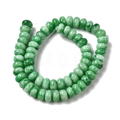 Dyed Natural White Jade Beads Strands G-G107-A30-01-1