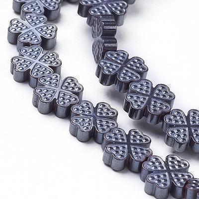 Non-magnetic Synthetic Hematite Beads Strands G-F613-09-1