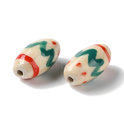 Handmade Porcelain Beads PORC-G011-05B-1