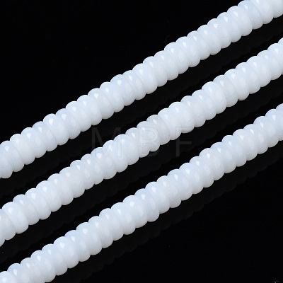 Natural White Jade Beads Strands G-S366-112D-1