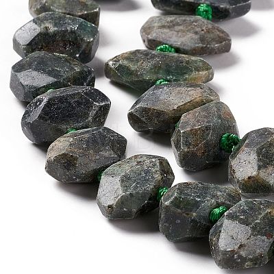 Natural Green Quartz Beads Strands G-F719-10-1