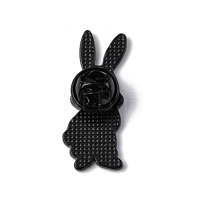 Rabbit Enamel Pins JEWB-D300-02EB-03-1