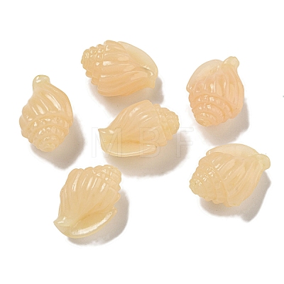 Synthetic Coral Carved Beads Strands CORA-I023-07-1