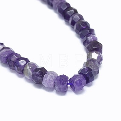 Natural Amethyst Beads Strands G-F632-13A-01-1