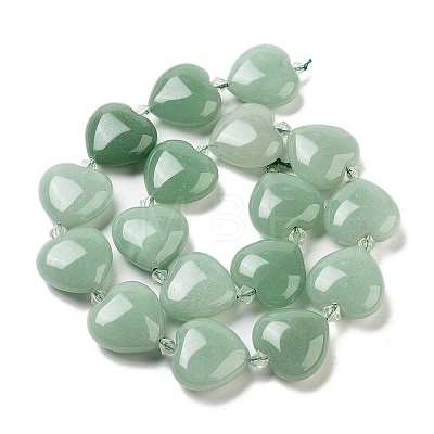 Natural Green Aventurine Beads Strands G-C150-A21-01-1