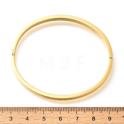 Ion Plating(IP) 304 Stainless Steel Bangles BJEW-E277-42A-G-1