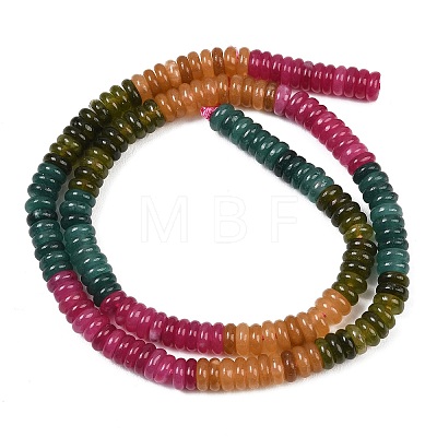 Dyed Natural White Jade Beads Strands G-H333-02D-1