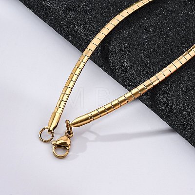 Ion Plating(IP) 304 Stainless Steel Necklaces NJEW-G310-06G-1