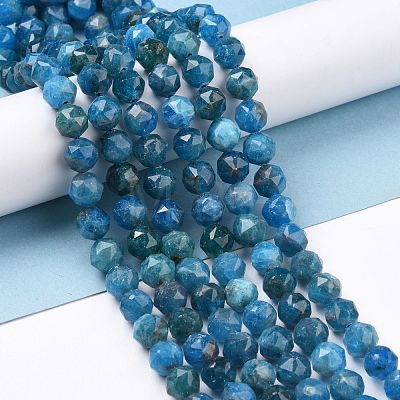 Natural Apatite Beads Strands G-K323-13-1