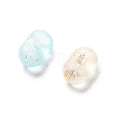 Gradient Color Transparent Acrylic Beads X-OACR-M023-06F-1