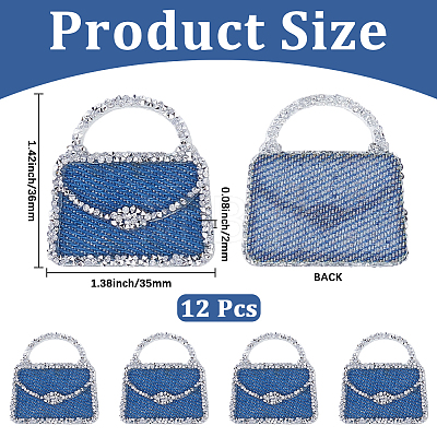 12Pcs Hotfix Glass Rhinestone DIY-CY0003-30A-1