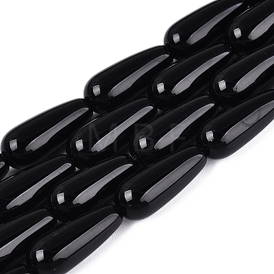Opaque Glass Beads Strands GLAA-Q113-03A-C06-1