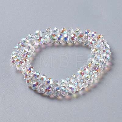 Glass Imitation Austrian Crystal Beads GLAA-F108-05B-1