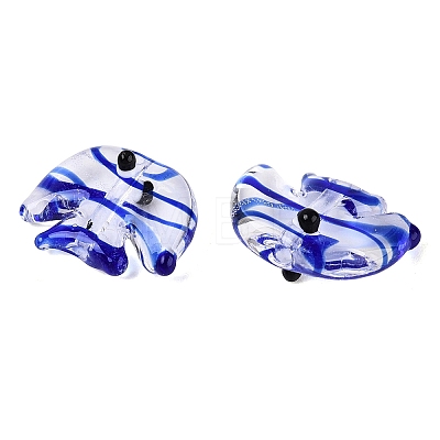 Handmade Transparent Lampwork Beads LAMP-N042-20-1