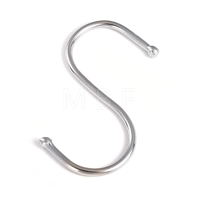 Stainless Steel S-Hook Clasps LS-STAS-WH0014-50P-1