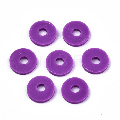 Handmade Polymer Clay Beads LS-CLAY-Q251-8.0mm-61-1