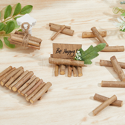 Rustic Wooden Sticks DIY-WH0002-55-1