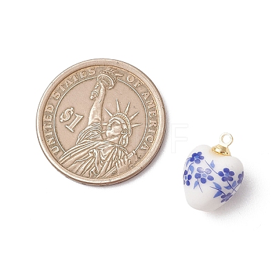 Handmade Porcelain Pendants PALLOY-JF05125-1