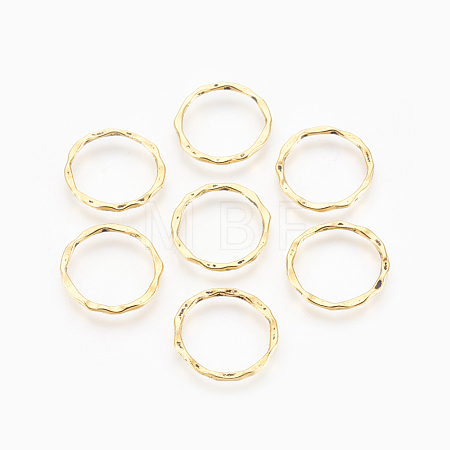 Tibetan Style Linking Rings X-PALLOY-A017-AG-FF-1