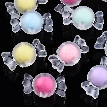 Transparent Acrylic Beads TACR-N011-002A-02-1