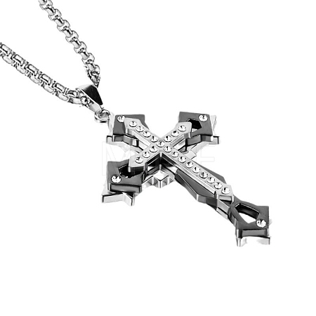 Stainless Steel Box Chains Necklaces PW24062834468-1