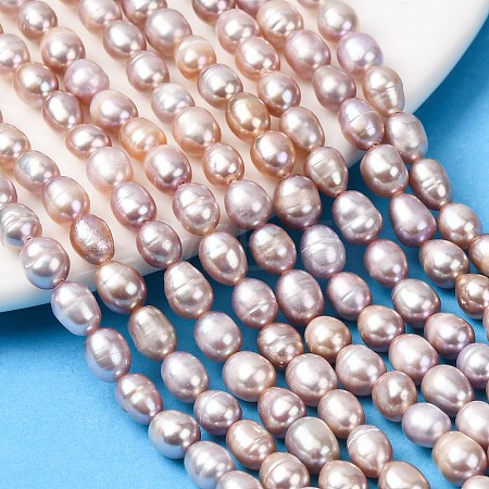 Natural Cultured Freshwater Pearl Beads Strands PEAR-F020-01A-1