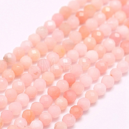 Natural Pink Opal Beads Strands G-F509-05-2mm-1