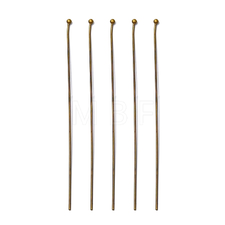Brass Ball Head Pins LS-RP0.7x70mm-AB-1