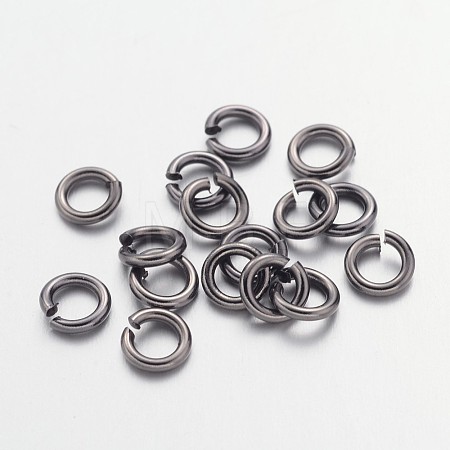Brass Open Jump Rings JRC5MM-B-1