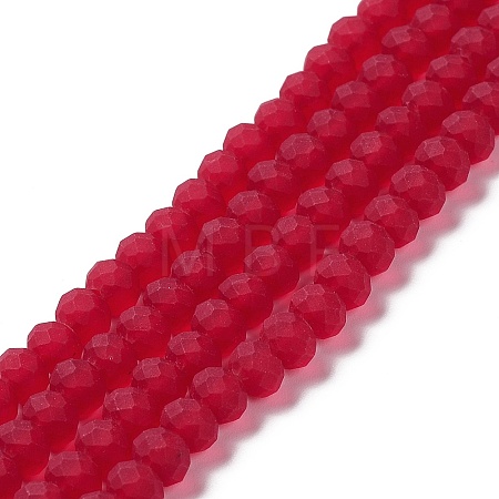 Transparent Glass Beads Strands X-EGLA-A034-T6mm-MD07-1