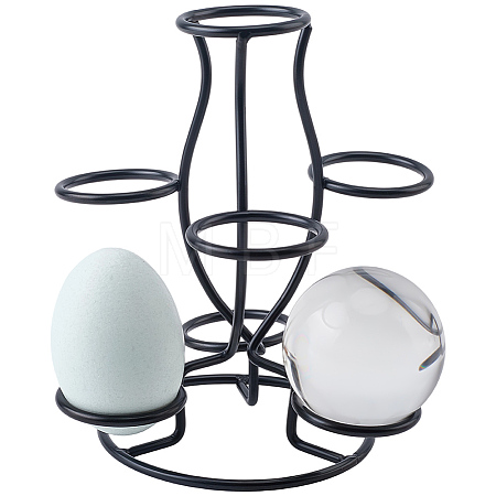 7-Slot Alloy Easter Egg Display Stands ODIS-WH20010-13A-EB-1