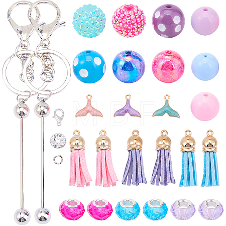 DIY Keychain Making Kits DIY-BM0002-35-1