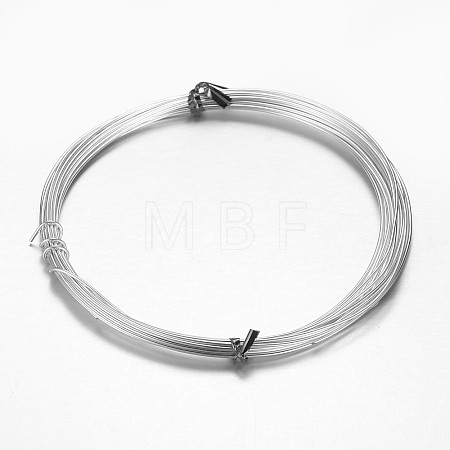 Round Aluminum Craft Wire X-AW-D009-2mm-5m-01-1