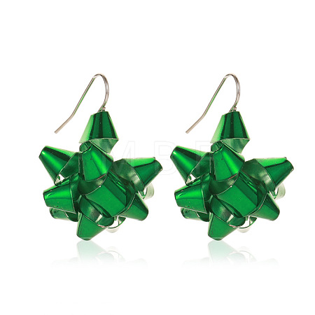 Alloy Enamel Dangle Earrings FS-WG66691-01-1