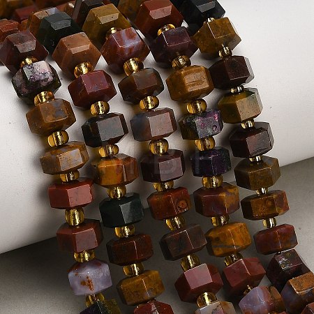 Natural Ocean Jasper Beads Strands GG-CBAACA3-A01-01-1