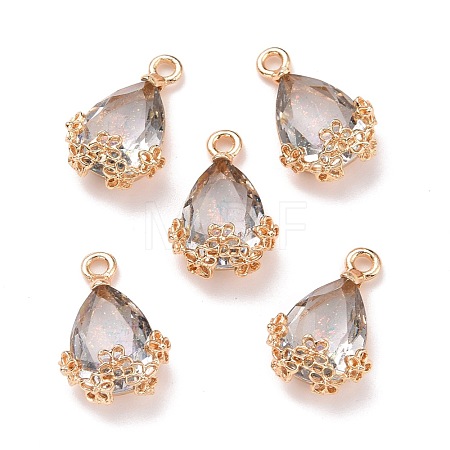 Rhinestone Pendants FIND-A006-01E-1