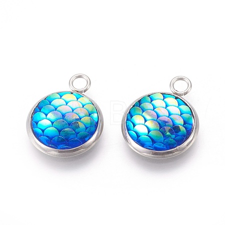 Resin Pendants RESI-L024-06-1