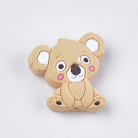 Food Grade Eco-Friendly Silicone Focal Beads SIL-T052-03F-1