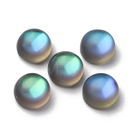 Synthetic Moonstone Cabochons G-U027-04B-02-1