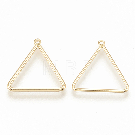 Brass Pendants KK-S345-054G-1