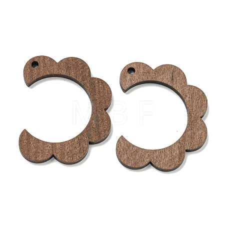 Walnut Wooden Pendants FIND-B042-21A-1