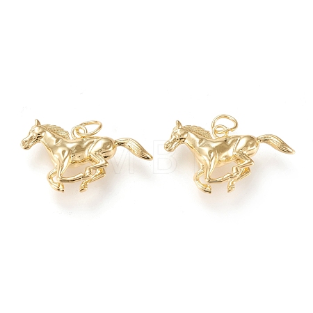 Brass Pendants KK-K250-02G-1