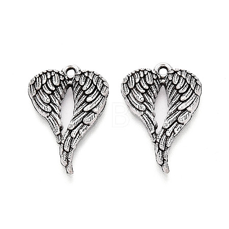 Tibetan Style Alloy Pendants TIBE-N014-11AS-1