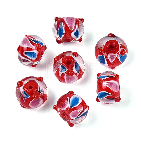 Handmade Lampwork Beads LAMP-N038-03C-1