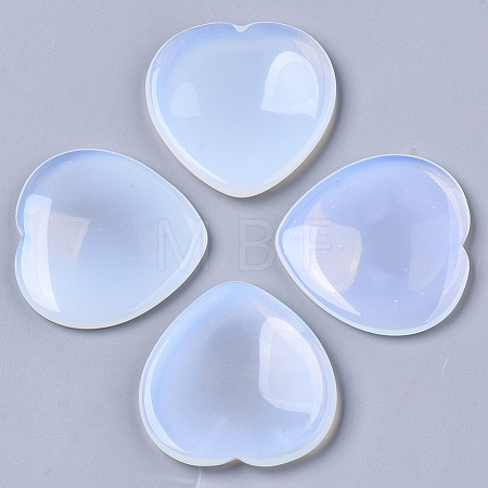 Opalite Thumb Worry Stone G-N0325-01J-1