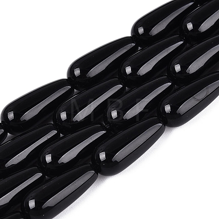 Opaque Glass Beads Strands GLAA-Q113-03A-C06-1