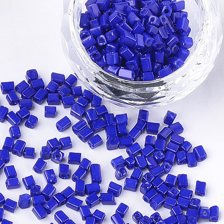Baking Paint Glass Beads SEED-S023-11A-10-1