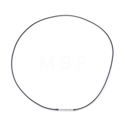 Waxed Cord Necklace Making MAK-E665-04B-1
